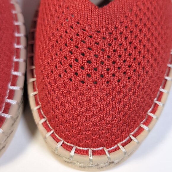 Rothy’s Shoes Red Espadrilles Womens Size 10.5 - Picture 5 of 10